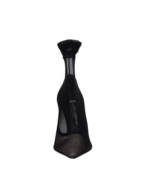Stretch tulle pumps DOLCE&GABBANA | CT0959 AL786 80999NERO